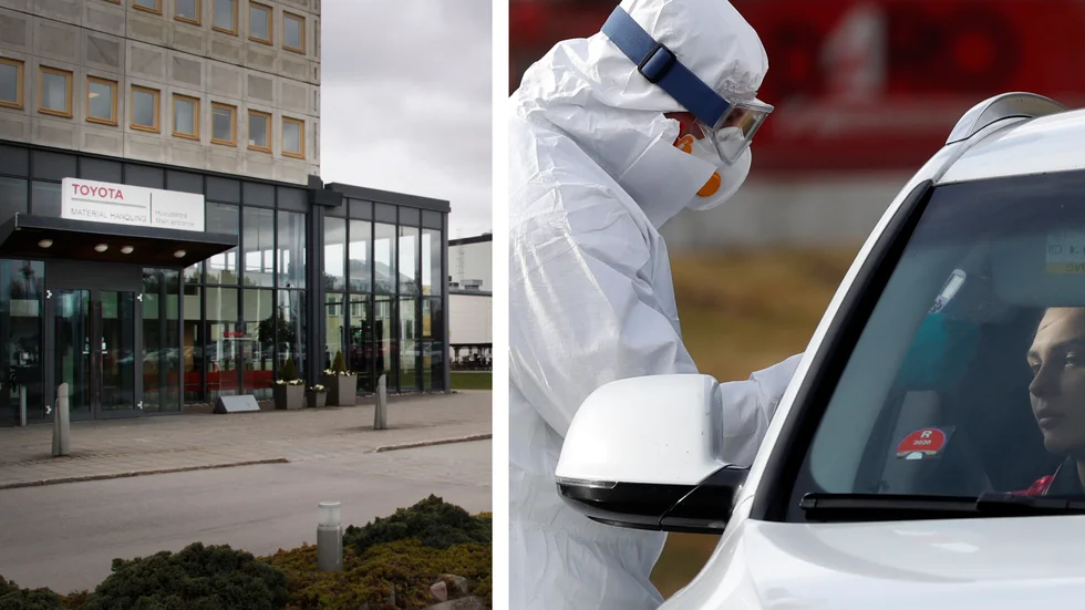 Toyota Material Handling i Mjölby undviker resor till sin systerfabrik i italienska Bologna, som inte ligger i de värst virusdrabbade delarna.