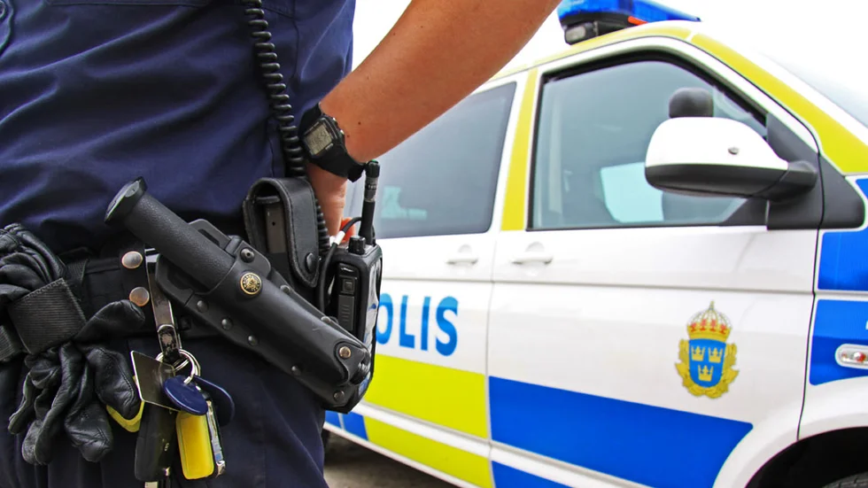 Patrullen fick tips om narkotikaklassade tabletter. 
