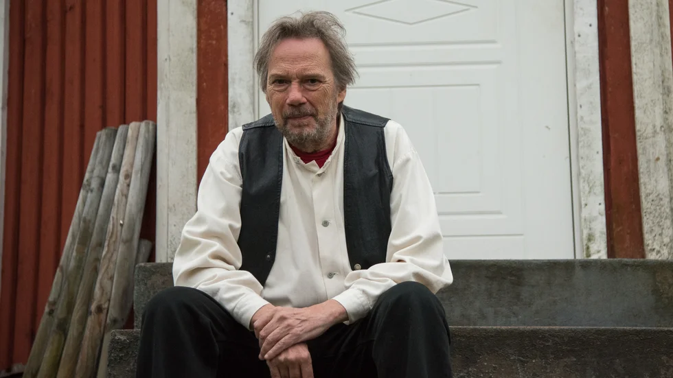 Börje Wennerström, boende i Blackstad, skriver romaner som utspelar sig i svunnen tid. 