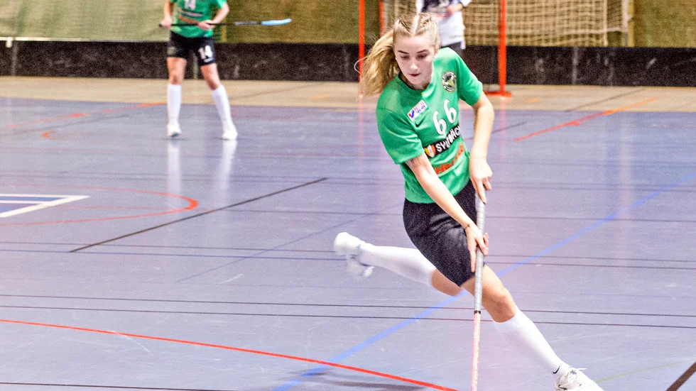 Elsa Lidström gjorde det avgörande 4-2-målet för FBC Nyköping.