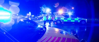 Kollision mellan två personbilar i Vagnhärad
