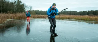 Skridskopremiär på Dalkarlskärret