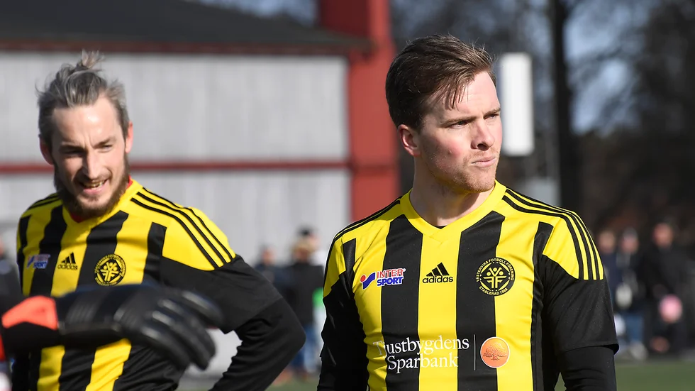 Många resor till Östegötland blir det för VFF Johan Lundin och Fredrik Lindhe nästa  år.