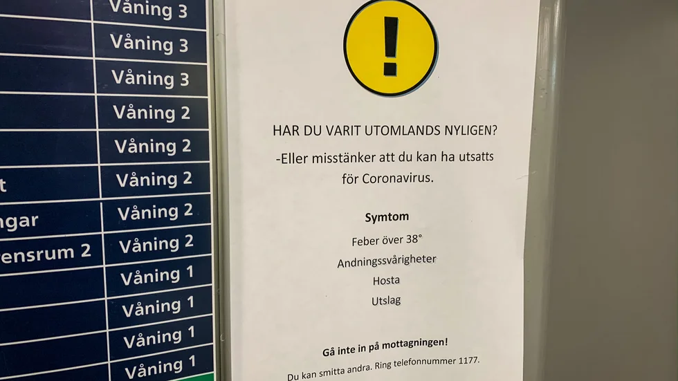 En person har nu avlidit till följd av Corona i Sverige.