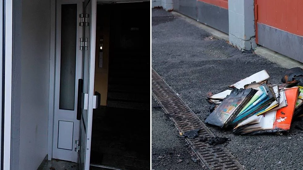 Polisen ser likheter mellan förra veckans källarbränder på Ekön i Motala.