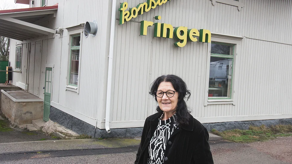 Gunilla Haga arbetar på Kulturverkstan K-ringen där man i år arrangerar julmarknad i en ny form.