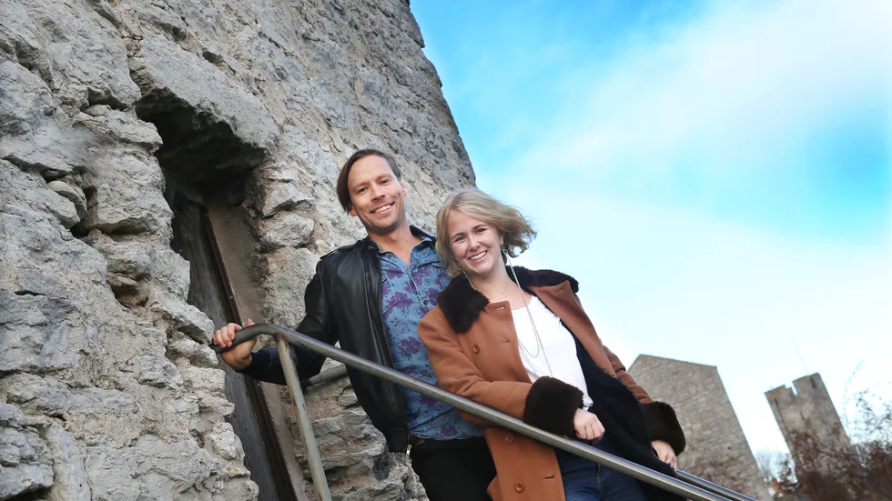 Erik Larsson och Helena Holmgren har rattat Wall of Sound i fyra år. 