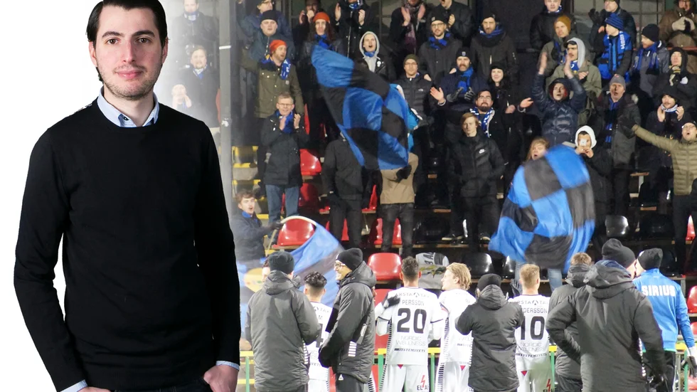 Sirius jublar med de tillresta fansen.