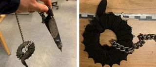 51-åring hade udda vapen på stan