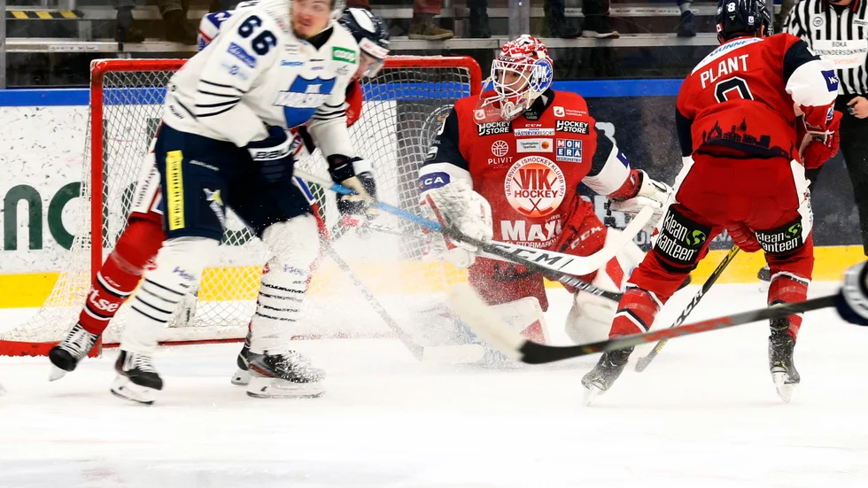 Samuel Ward har svarat för flera bra insats i VIK-målet de senaste fem matcherna.
