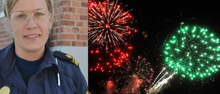 Polisen om nyår: Tänk efter med raketerna!