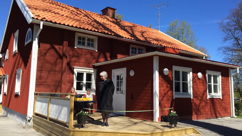 Lisa Sandberg, Linn Pekka, Rick Larsson, Roger Sångberg samt, sittande, Karl-Göran Lindbäck.