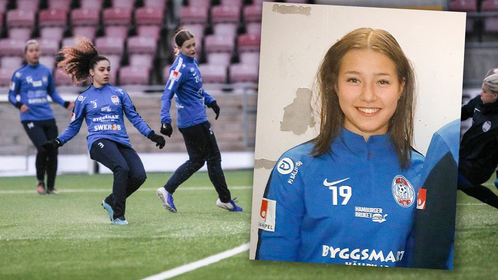 Elena Aristodemou och Emma Engström (lilla bilden) är Eskilstuna Uniteds senaste tillskott i truppen.
