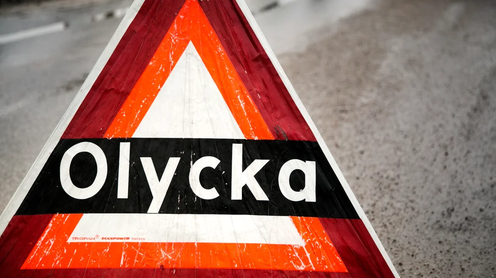 Älgolyckan inträffade nära Älvsbyn.