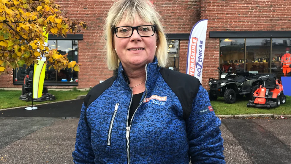 Maria Källman, platsansvarig och delägare Bo Zenk AB. 