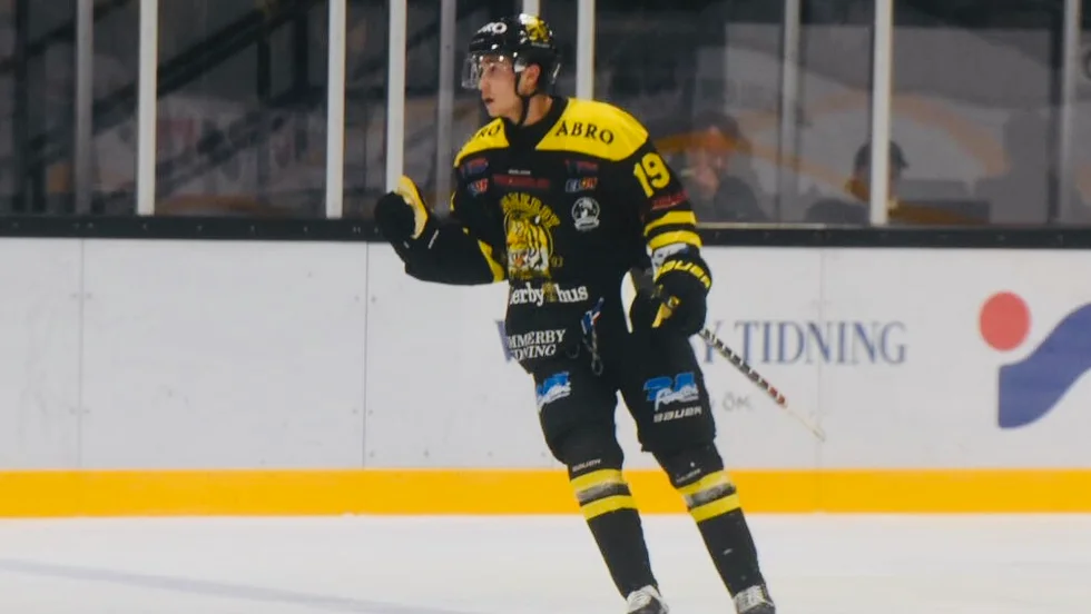 Anton Carlsson gjorde mål och var en av VH:s bästa spelare.