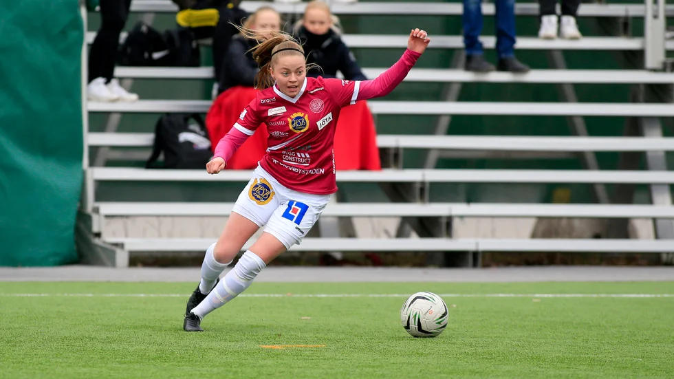 Ebba Costow spelade med Uppsala sedan föreningens bildande. 