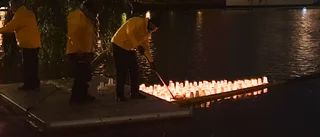 Tradition i allhelgona satte ljus på Stångån