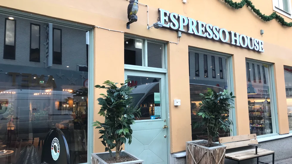 Expresso House på Väster i Nyköping är en av caféerna som är ansluten till Karma.