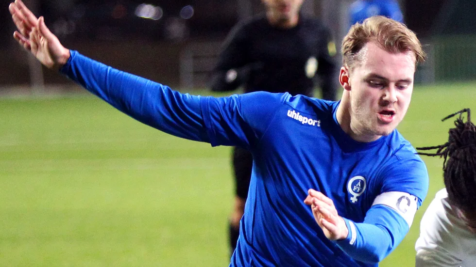 Daniel Rambin var en av ÅFF:s målskyttar. 