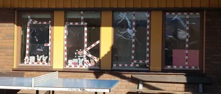 Mariefreds skola utsatt för skadegörelse