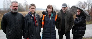 Boende protesterar mot exploatering