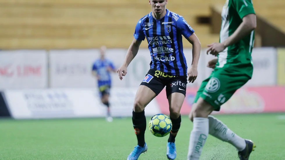 ELias Andersson är okej efter smällen han ådrog sig i söndagens förlustmatch mot Sundsvall.