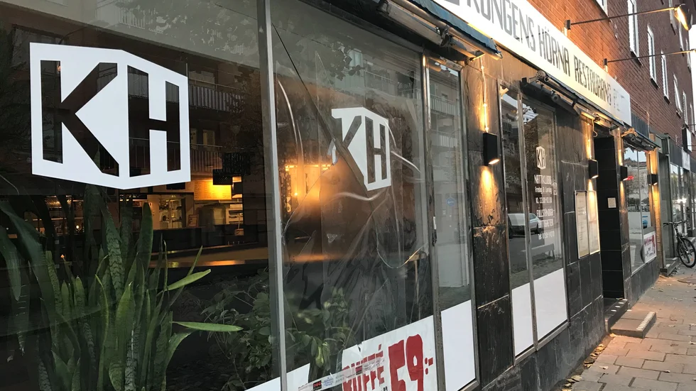 Kungens hörna blev under natten till onsdagen utsatt för glaskross – igen.