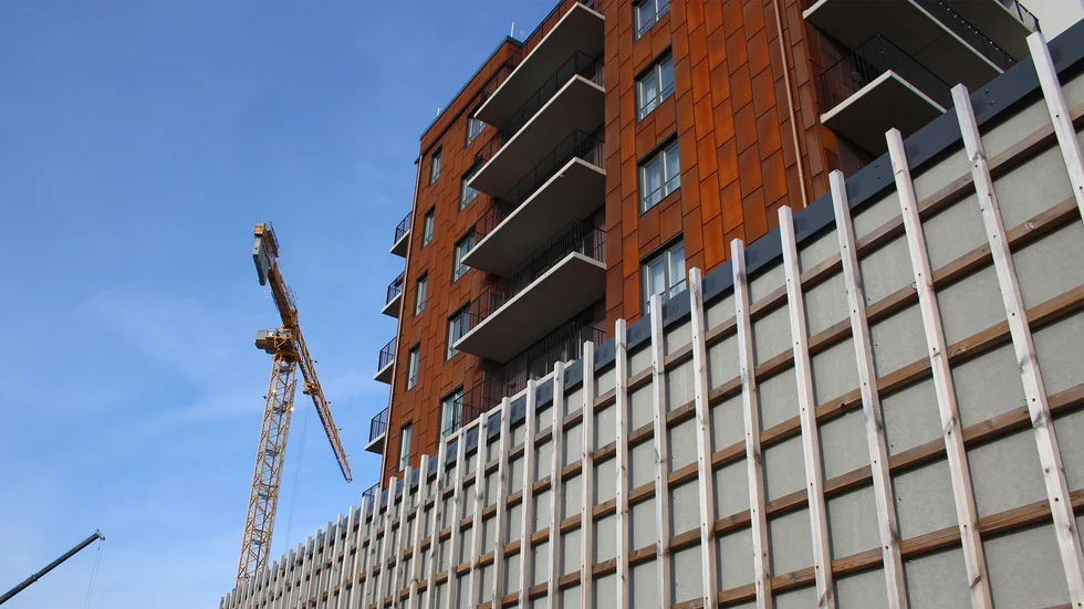 De nybyggda bostadsrätterna på Norr bevakas sedan i höstas med hjälp av kameror.