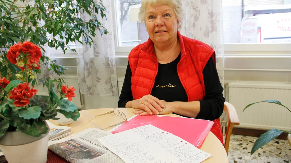 Namnlistorna hjälpte till att ändra UL-förslaget. Toppen, utbrister Kristina Montin när tidningen berättar om UL:s besked.