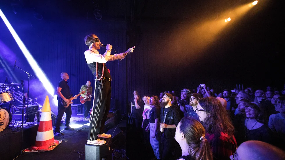 Bob Hund gav en grym konsert när de spelade i Piteå för första gången på 18 år.