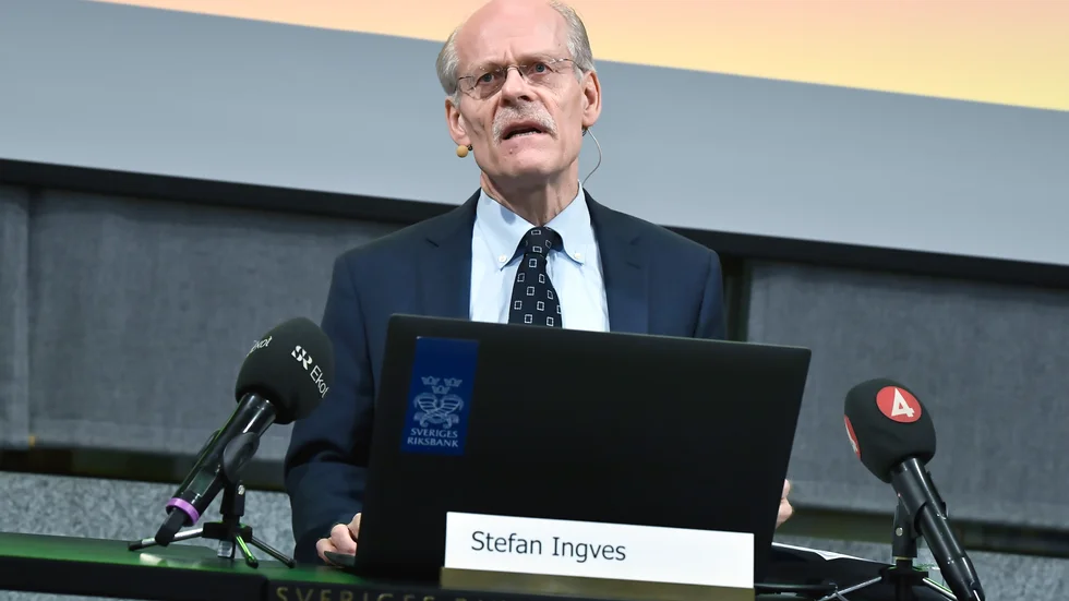 Riksbankschefen Stefan Ingves vill återupprätta tilliten och förtroendet.