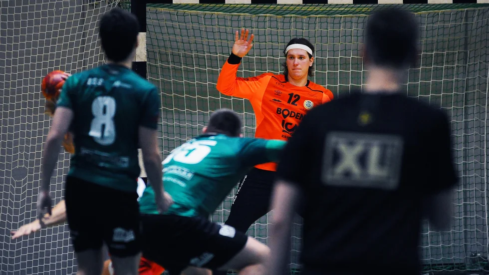 Morgan Berg hade det jobbigt mot Kärra. "Det är bara tungt just nu", säger han.