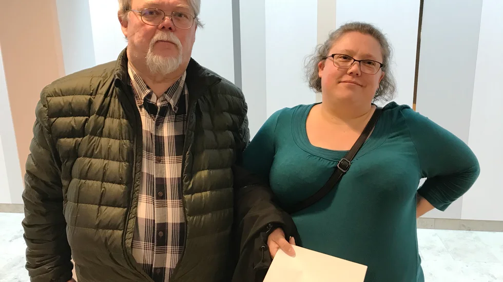Karl-Krister Ersson och dottern Sofia Ersson säger att idén var bra men att finansiärerna saknades.
