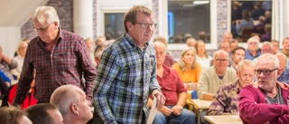 Oväntat många ville prata om enskilda vägar