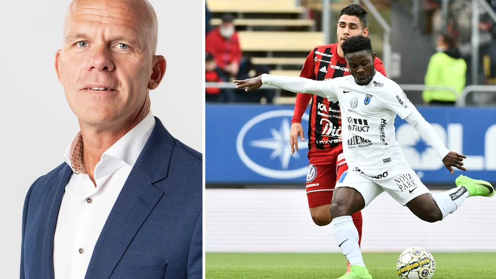 Jens T Andersson var Sirius förmedlare vid försäljningen av Kingsley Sarfo. 