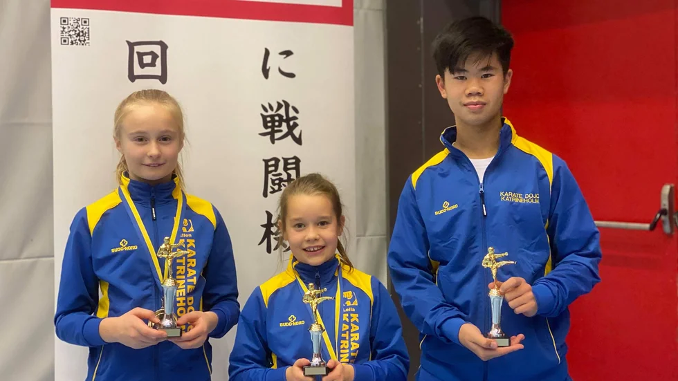 Ellen Karlsson, Leila Karlsson och Anthony Vu fick alla tre stora framgångar i Ippon Karate Open.