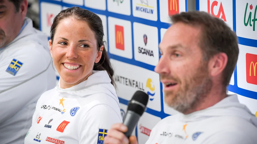 Charlotte Kalla och Magnus Ingesson