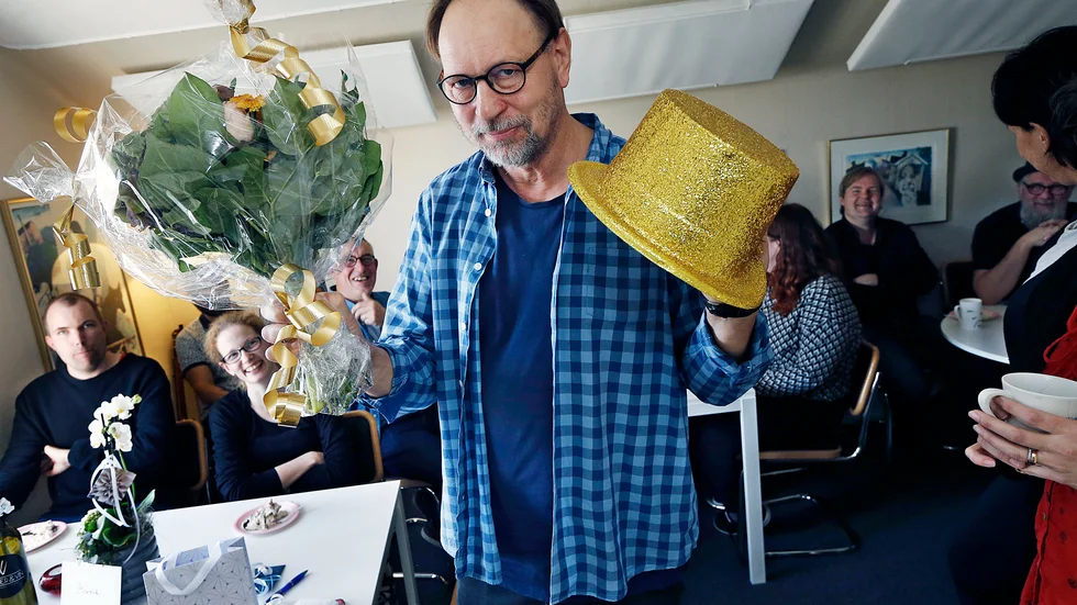 Henrik Gedda tackar för sig efter 43 år som reporter.