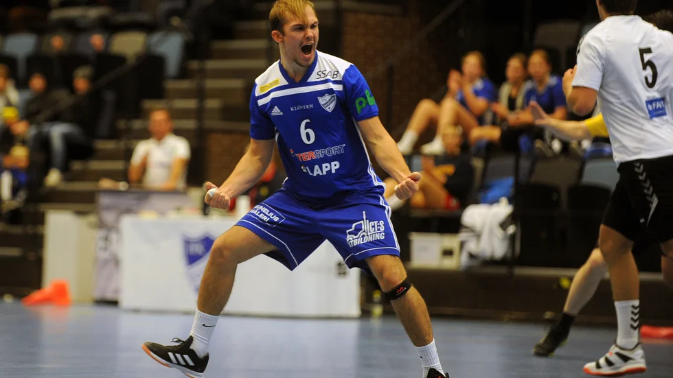 Lucas Edlund var duktig kantavslutare i IFK.