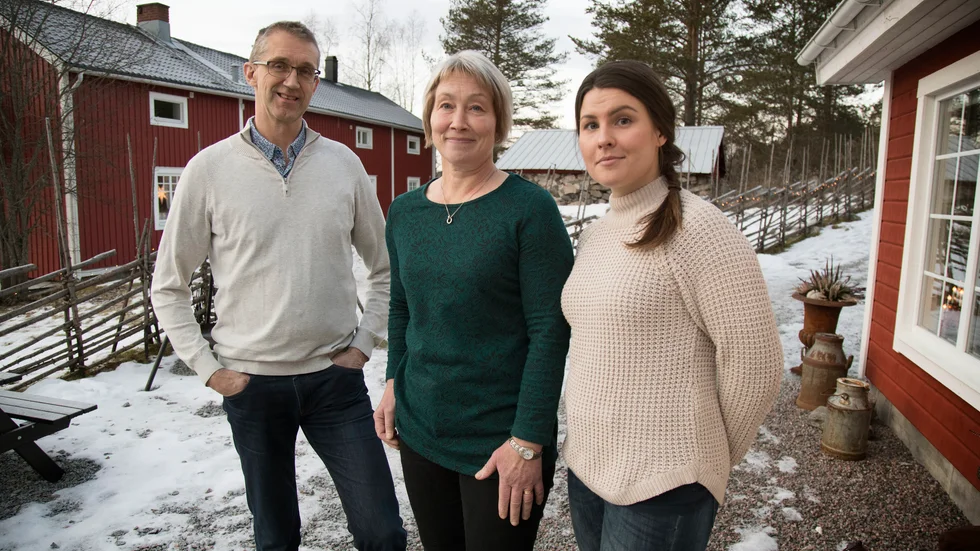 Torbjörn Forsberg, Ann-Kristin Isaksson och Johanna Lundberg är tre av de medverkande i "hälsoprojektet" som är beredda på att göra satsningar i företagen och på Öjebyn agro park.