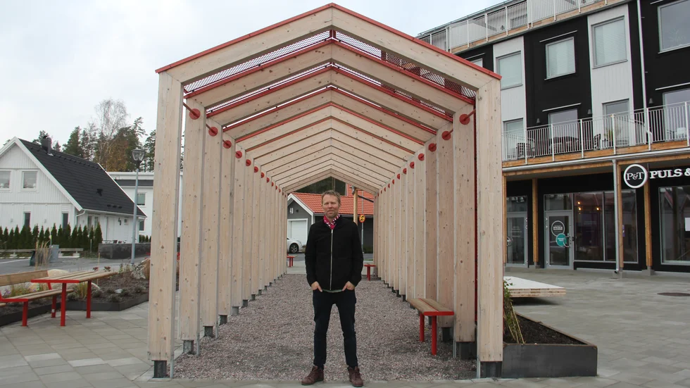 Walloxstrand är en av fyra ankarbyggherrar som ska vara med och utveckla planerna för västra Knivsta. Vd:n Gustav Ahlford säger att uppdraget betyder väldigt mycket för företaget.