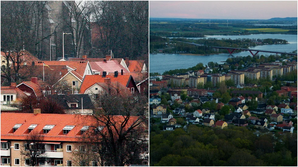 Befolkningen minskade i både Vadstena och Motala.