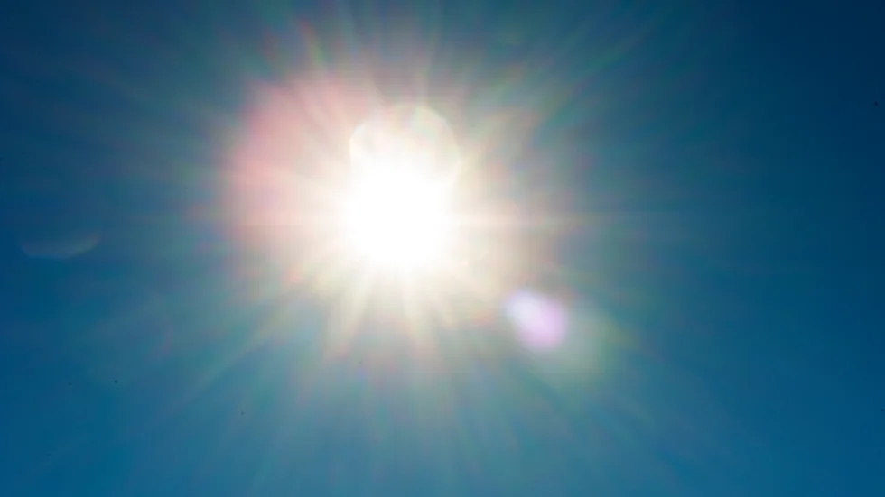Solen gassade över Norrbotten under juni.
