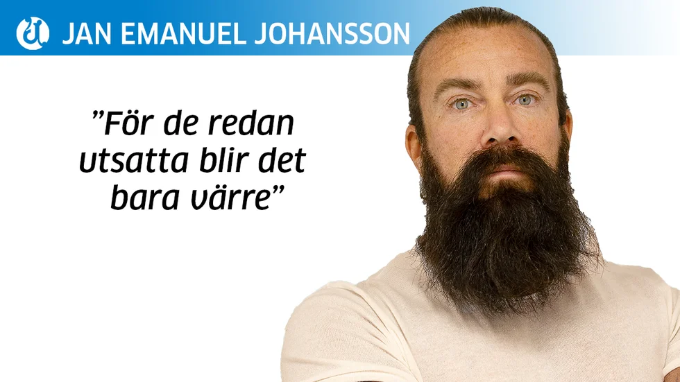"Gottsunda har länge utvecklats åt fel håll" skriver Jan Emanuel Johansson. 