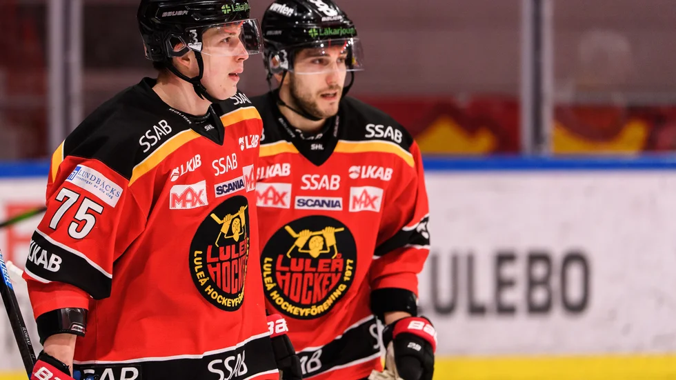 Konstantin Komarek gjorde två poäng mot Skellefteå.