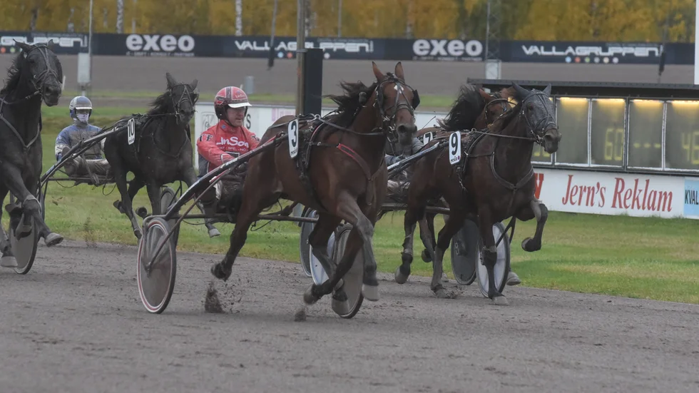 Gutsy Rhyme vann karriärens första seger igår på Mantorp. Brodern till SM-vinnaren Milliondollarrhyme ser inte ut att vansläktas. 