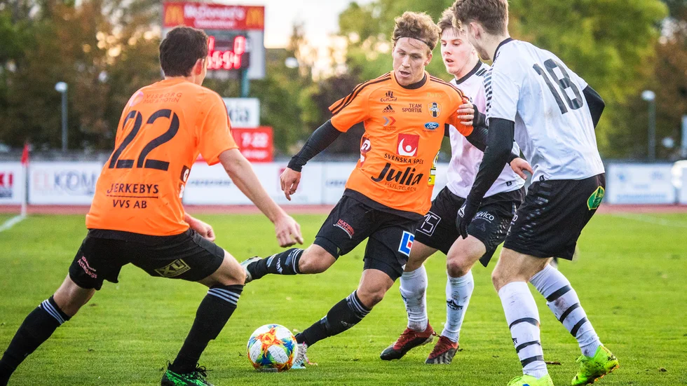 William Jan var inblandad i båda målen och var lättad efter att Skiljebo gjort match av det igen med sin sena reducering.