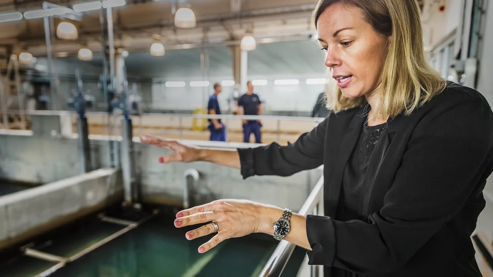 Gränby vattenverk har stora reningsbassänger. Två reningsverk finns i Uppsala i dag. Nu planerar kommunen att bygga ett tredje, berättar Maria Lindqvist Pettersson.