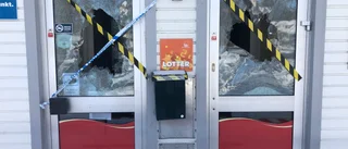 Vandaliserade affären i Totebo